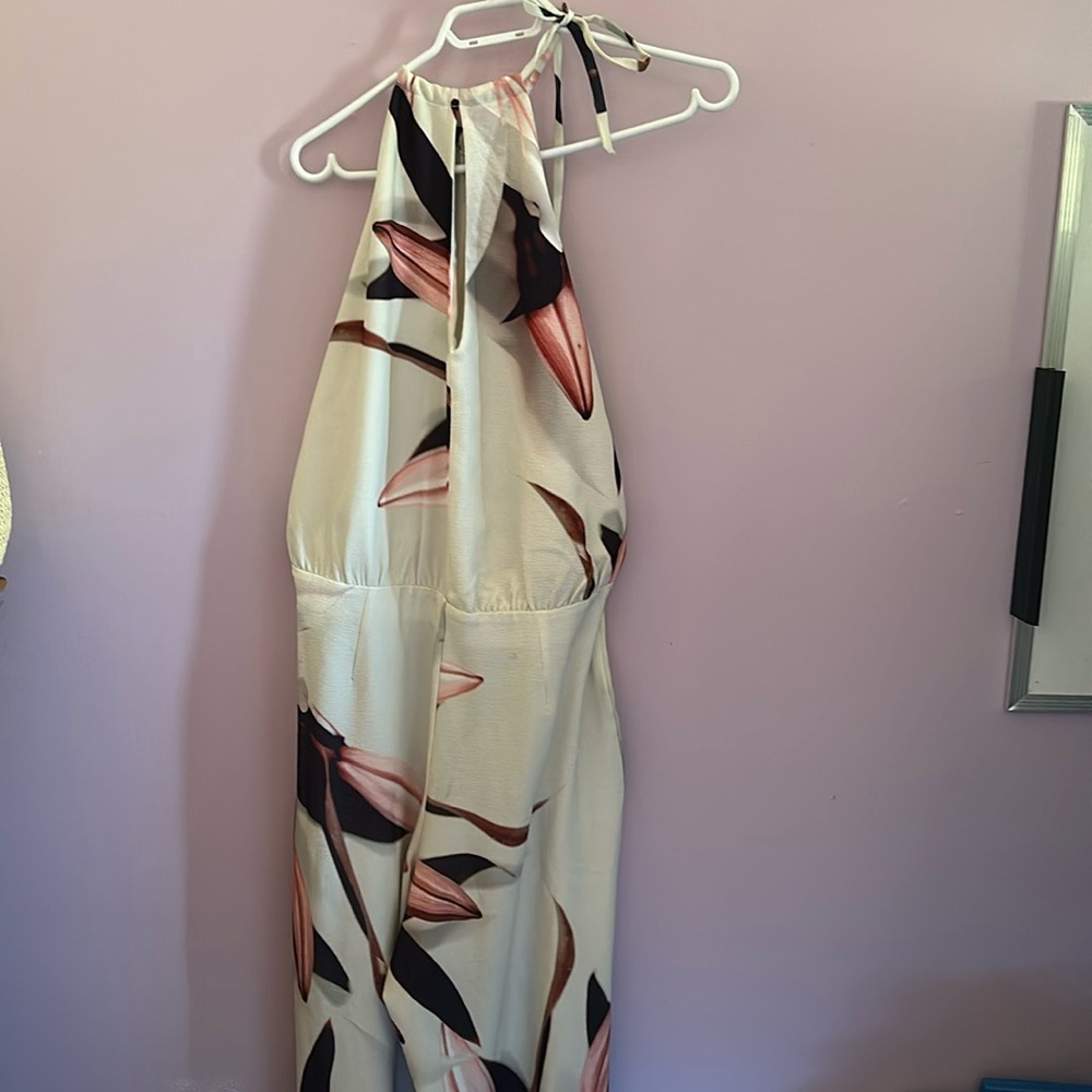 ASOS Tall Floral Wideleg Jumpsuit